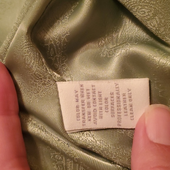 Charter Club mint color suede jacket 2p - Picture 5 of 7